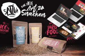 Sativa Foodz branding